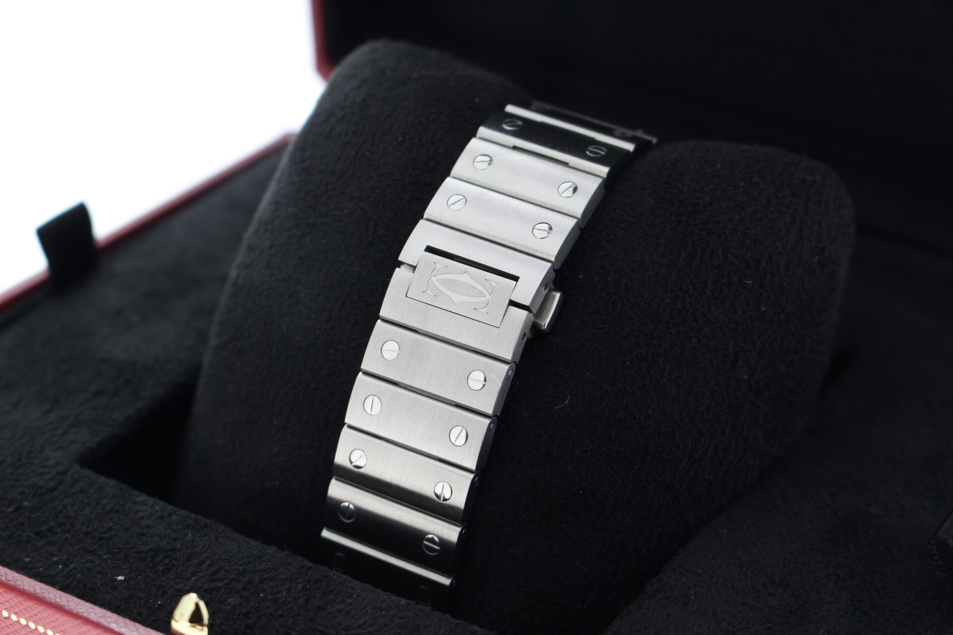 Cartier De Santos Green Large clasp