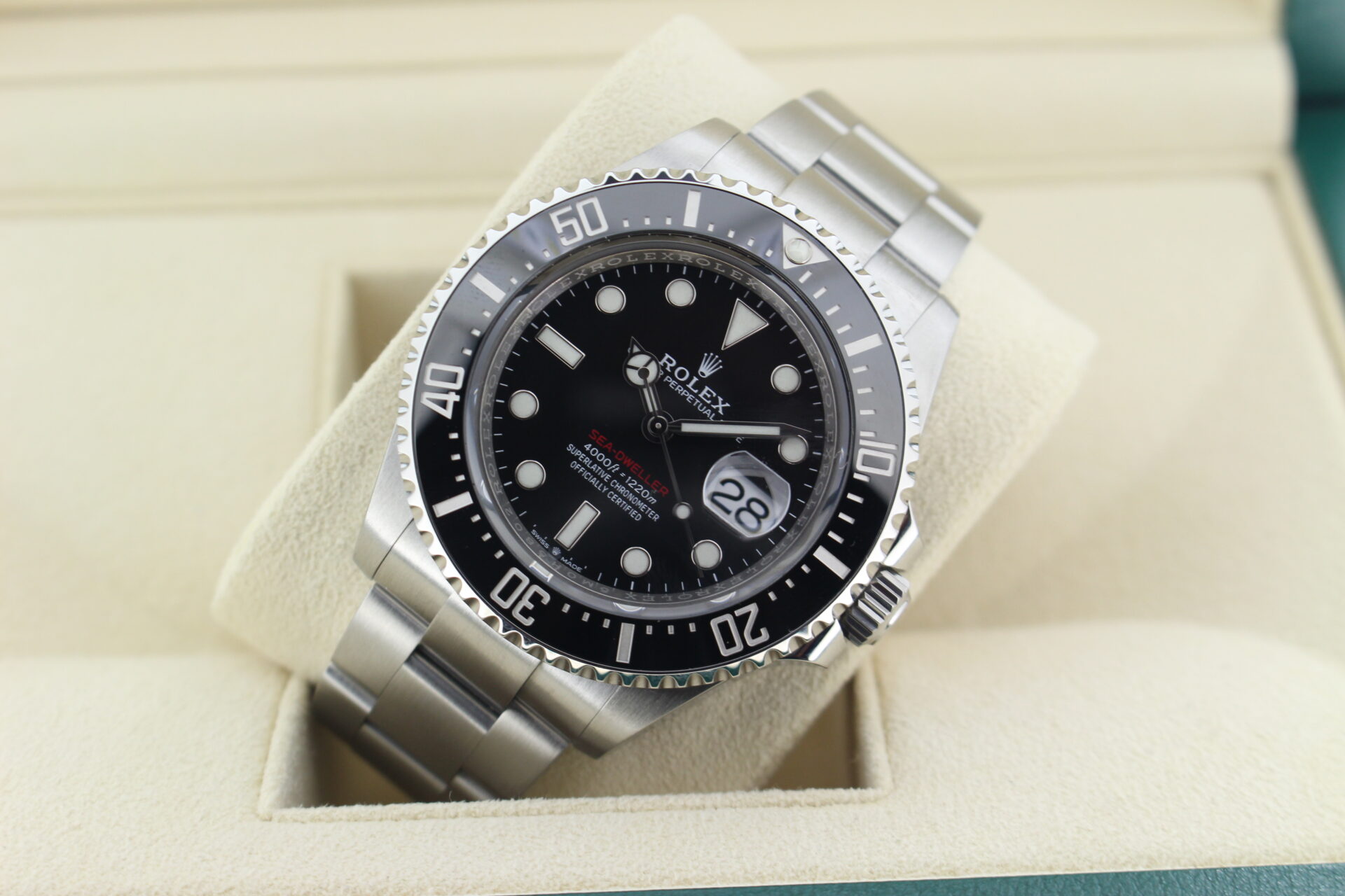 Rolex Sea-Dweller 50th Anniversary 126600 tilted