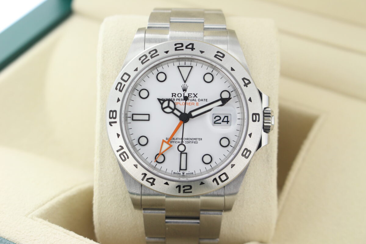 Rolex Explorer II Polar 226570 turned