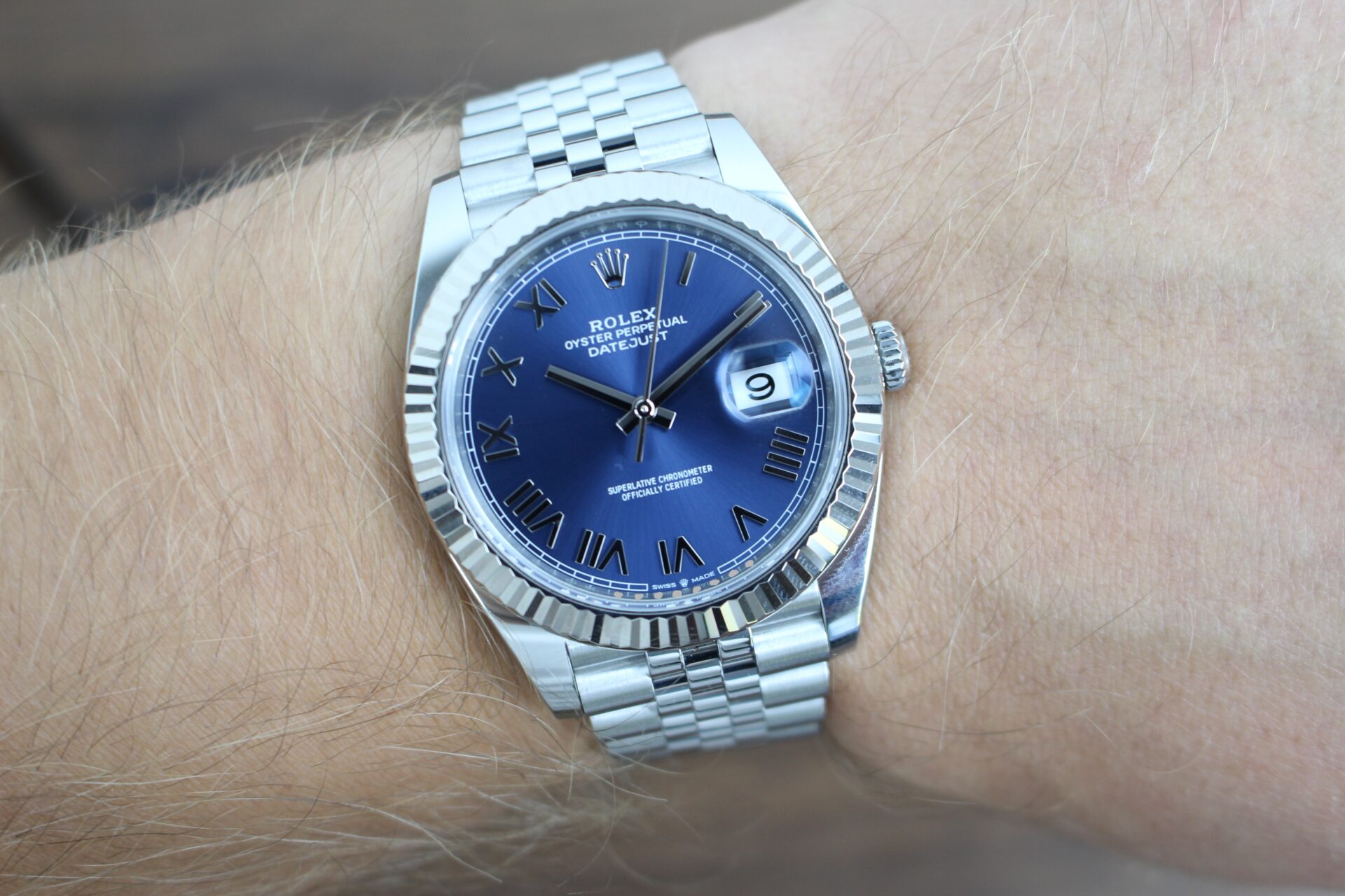 Rolex Datejust 41 Azzuro 126334 - Image 17