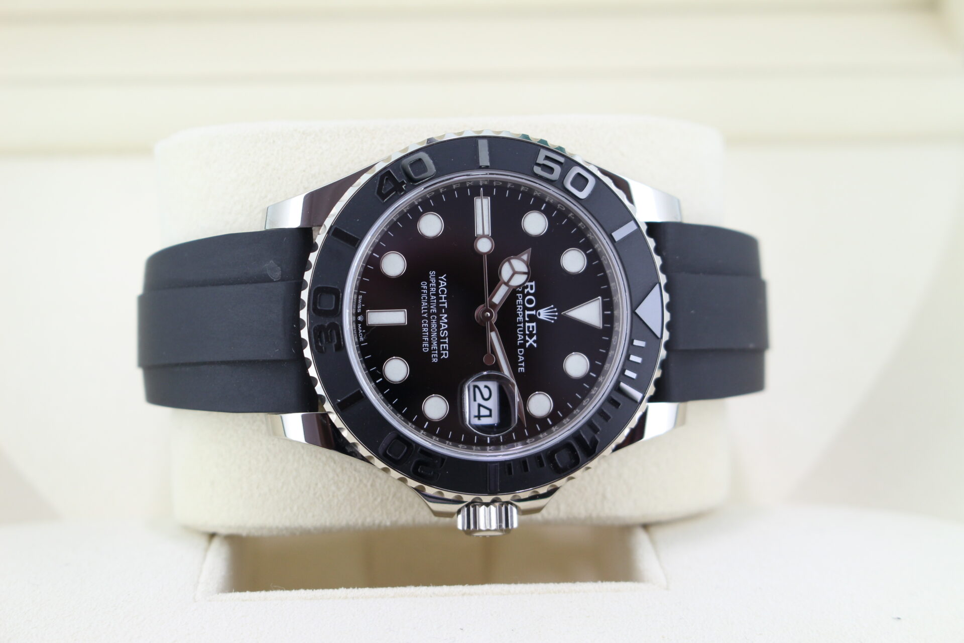 Rolex Yacht-Master 42 226659 on it's side