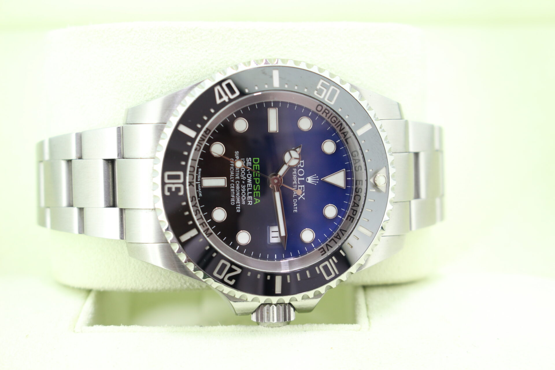 Rolex Deepsea James Cameron 116660 on it's side