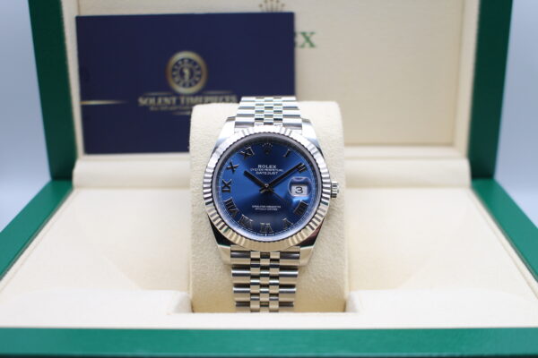 Rolex Datejust 41 Azzurro 126334 - Image 22
