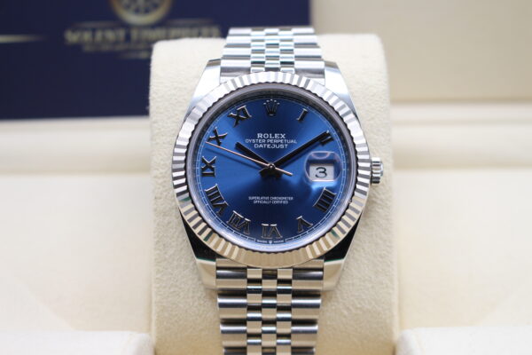 Rolex Datejust 41 Azzurro 126334 - Image 3