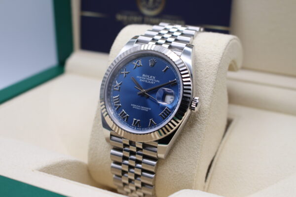 Rolex Datejust 41 Azzurro 126334 - Image 8