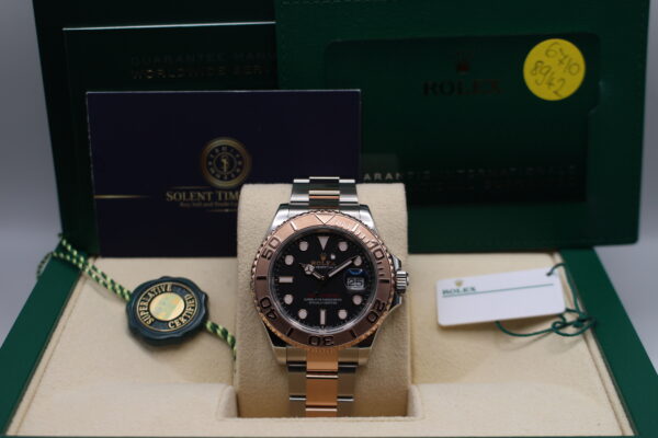 Rolex Yachtmaster 40 in its box with all original accessories making a full set