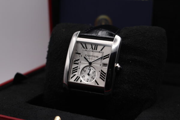 Cartier Tank MC facing towards the left