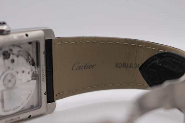 Cartier Tank MC inside of strap
