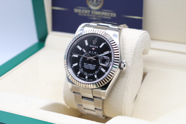 Rolex Sky-Dweller 326934 facing towards the left