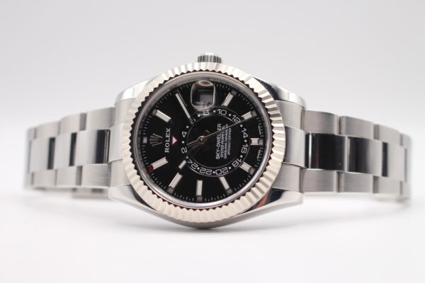 Rolex Sky-Dweller 326934 on white background