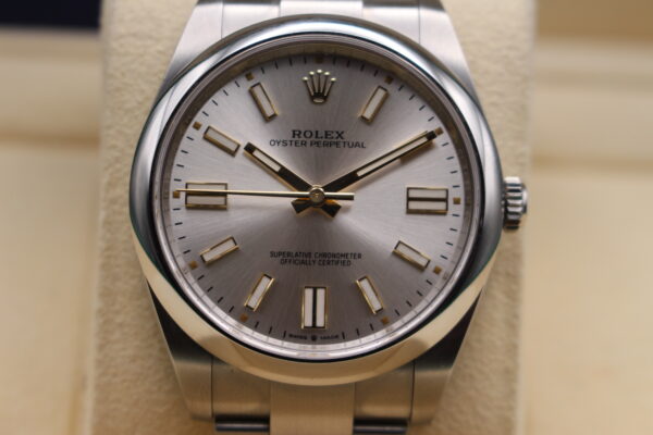 Rolex Oyster Perpetual 41mm close up