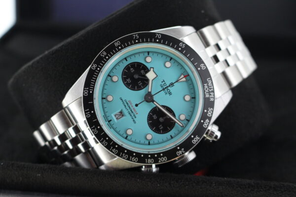 Tudor Black Bay Chrono Flamingo Blue - Image 7