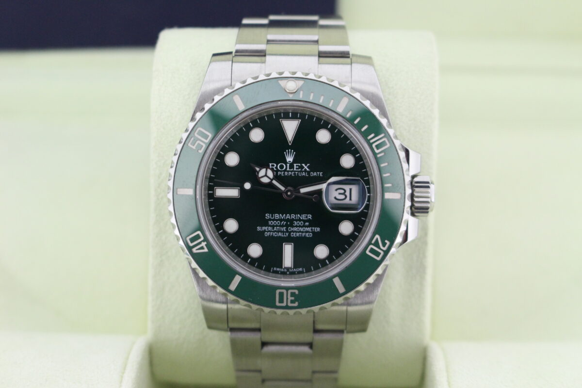 Rolex Submariner Hulk Green Dial and Green Bezel Watch