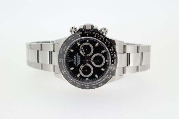 Rolex 116500LN Daytona Black on white background