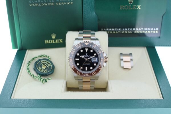 Rolex GMT Master II Rootbeer 126711CHNR Full Set
