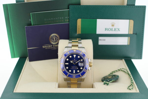 Rolex Submariner Bluesy in its box with all original accessories making a full set