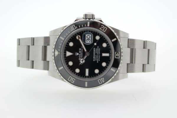 Rolex Submariner 126610LN on a white background