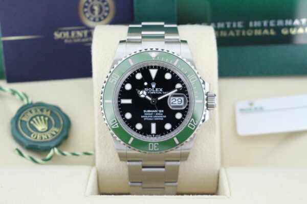 Rolex Submariner Date Green Starbucks bezel mk2