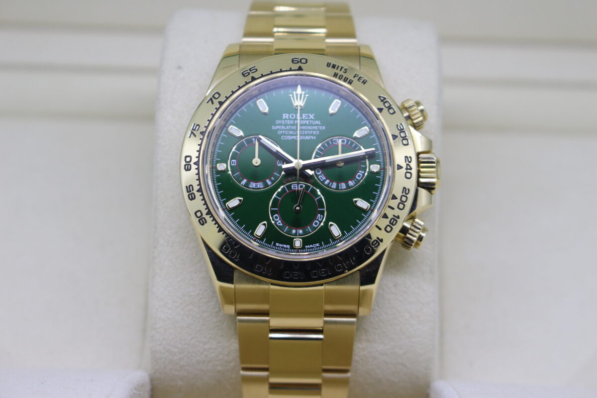 Rolex Daytona 18ct yellow gold john mayor