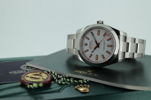 Rolex Milgauss White 116400 - Image 15