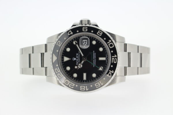 Rolex GMT Master II 116710ln on a white background