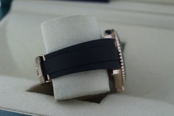 Rolex Black Rubber Oyster-Flex Strap