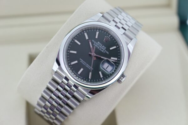 Rolex Datejust 126200 slanted in it's box