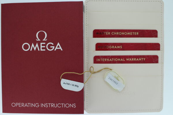 Omega Seamaster Sedna booklet and cards
