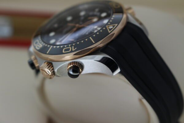 Omega Seamaster Sedna angled