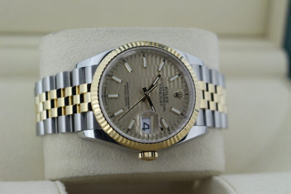Rolex DJ36 stainless steel and 18kt yellow gold
