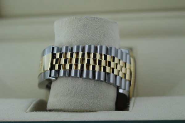 Rolex stainless steel and yellow gold jubilee bracelet