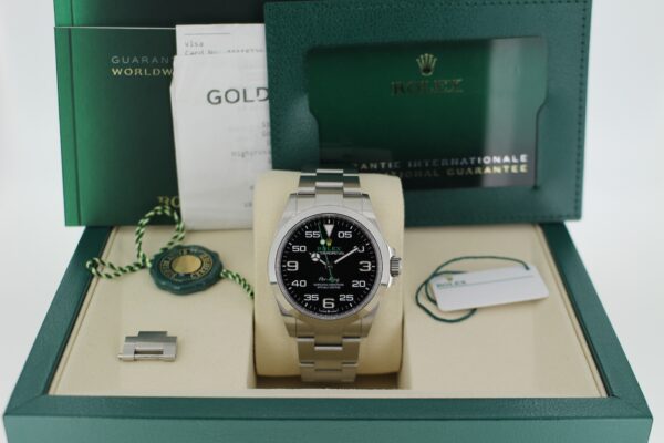 Rolex Air-king in its original box with all accessories making a full set