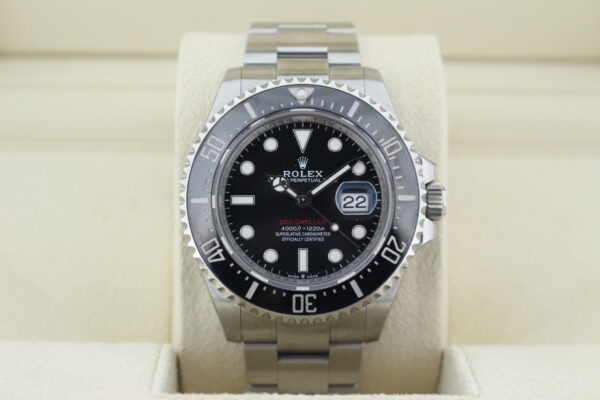 Rolex Sea-Dweller 43mm 50th Anniversary edition with red writing on the dial