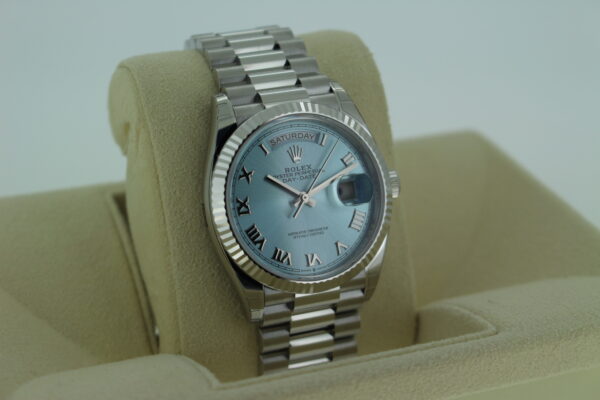 Rolex Day Date 36 Platinum 128236 - Image 6