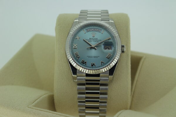 Rolex Day Date 36 Platinum 128236 - Image 9