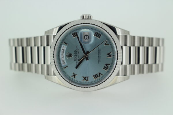 Rolex Day Date 36 Platinum 128236 - Image 18