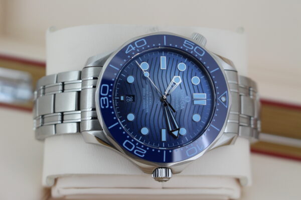 Omega Summer blue watch