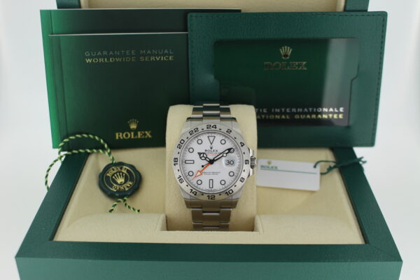 Rolex Explorer 2 in its box with all original accessories making a full set