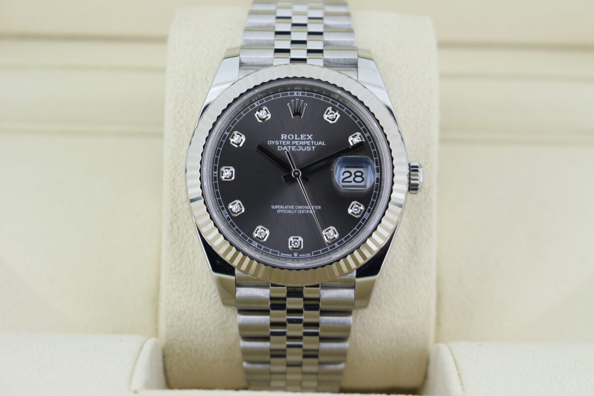 Rolex Datejust Diamond Slate Dial 126334
