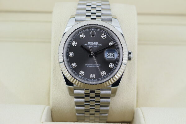 Rolex Datejust Diamond Slate Dial 126334