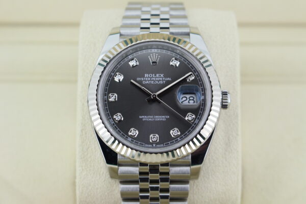 Rolex Datejust Diamond Slate Dial 126334