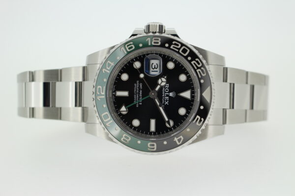 Rolex GMT Master II Sprite 126720VTNR on white background