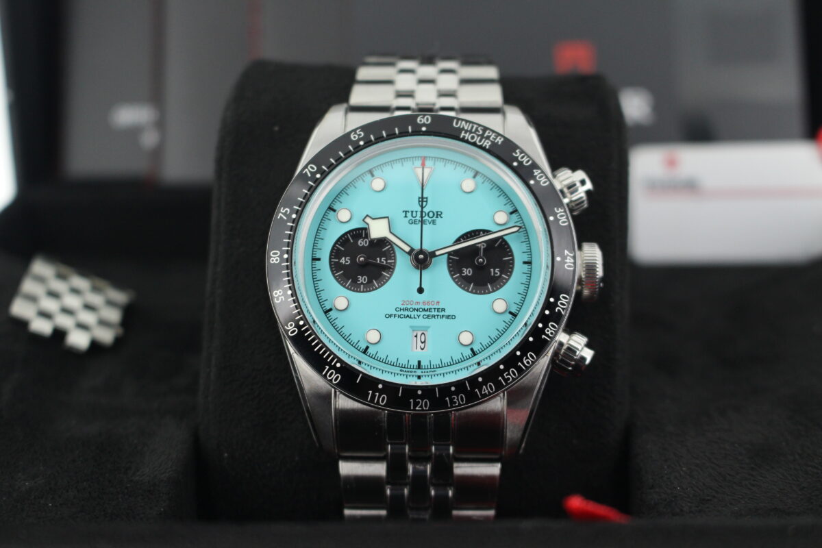 Tudor Black Bay Chrono "Flamingo"