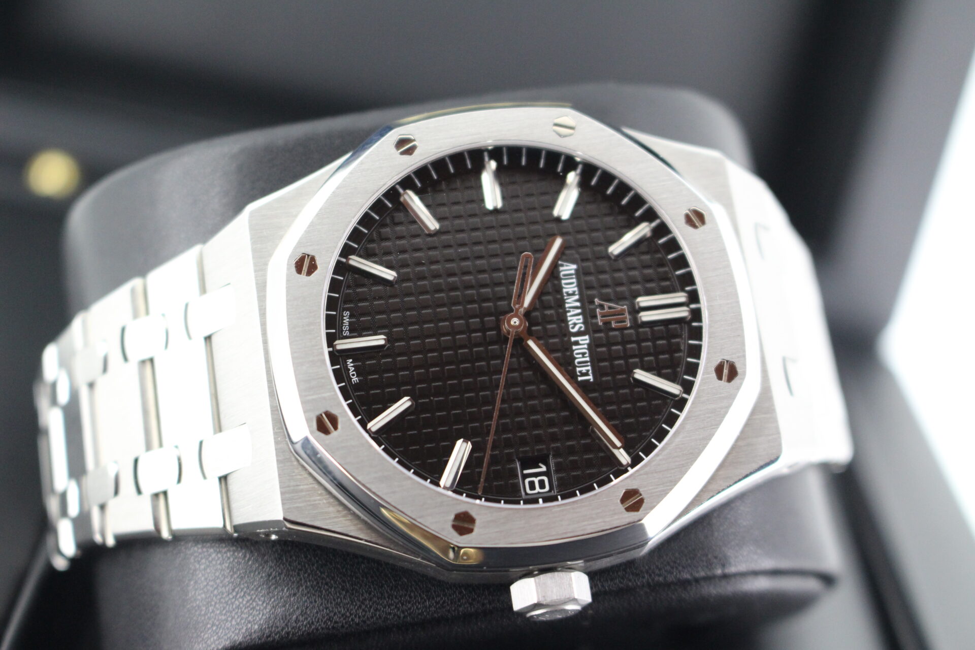 AP royal oak laid on its side