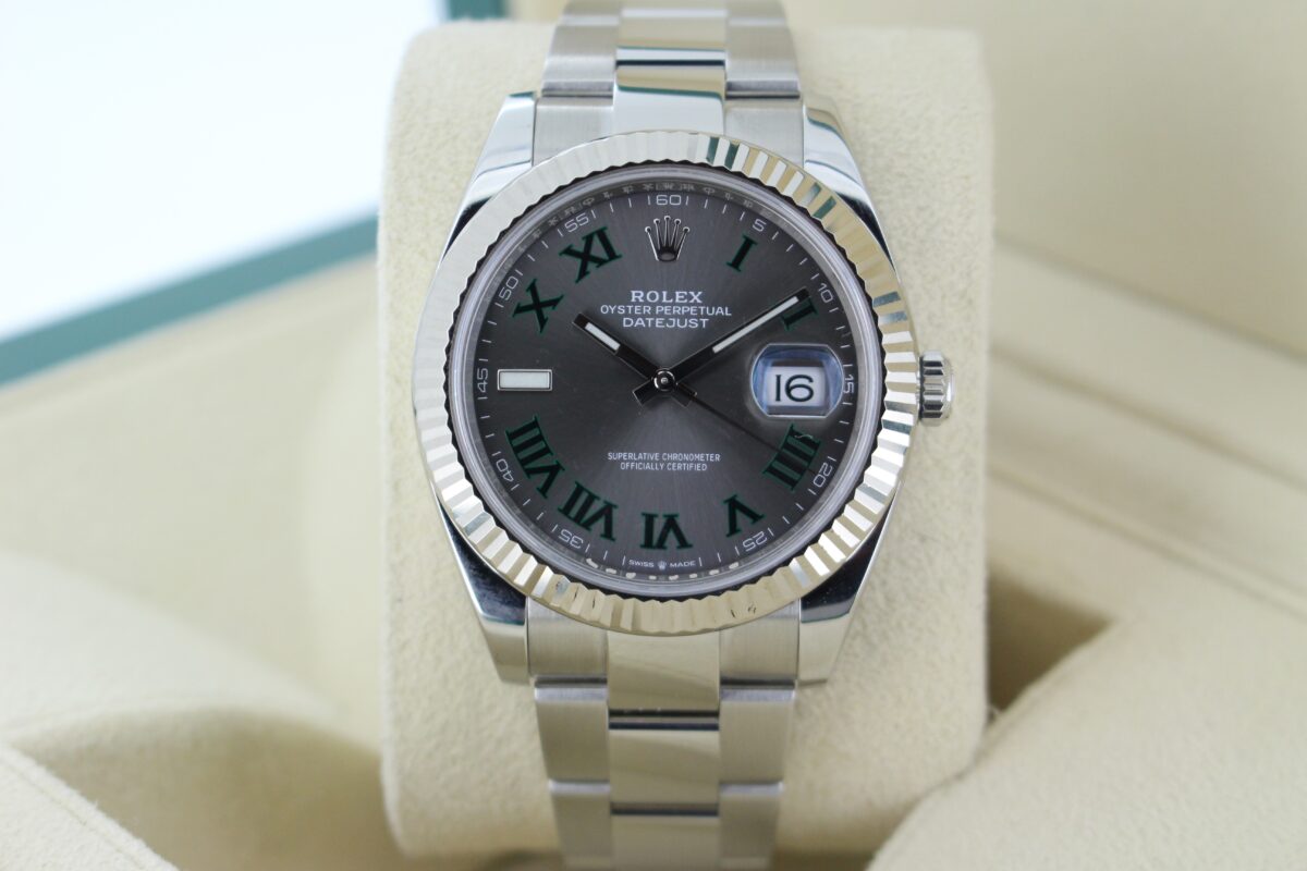 Rolex Datejust 41 Wimbledon 126334 turned
