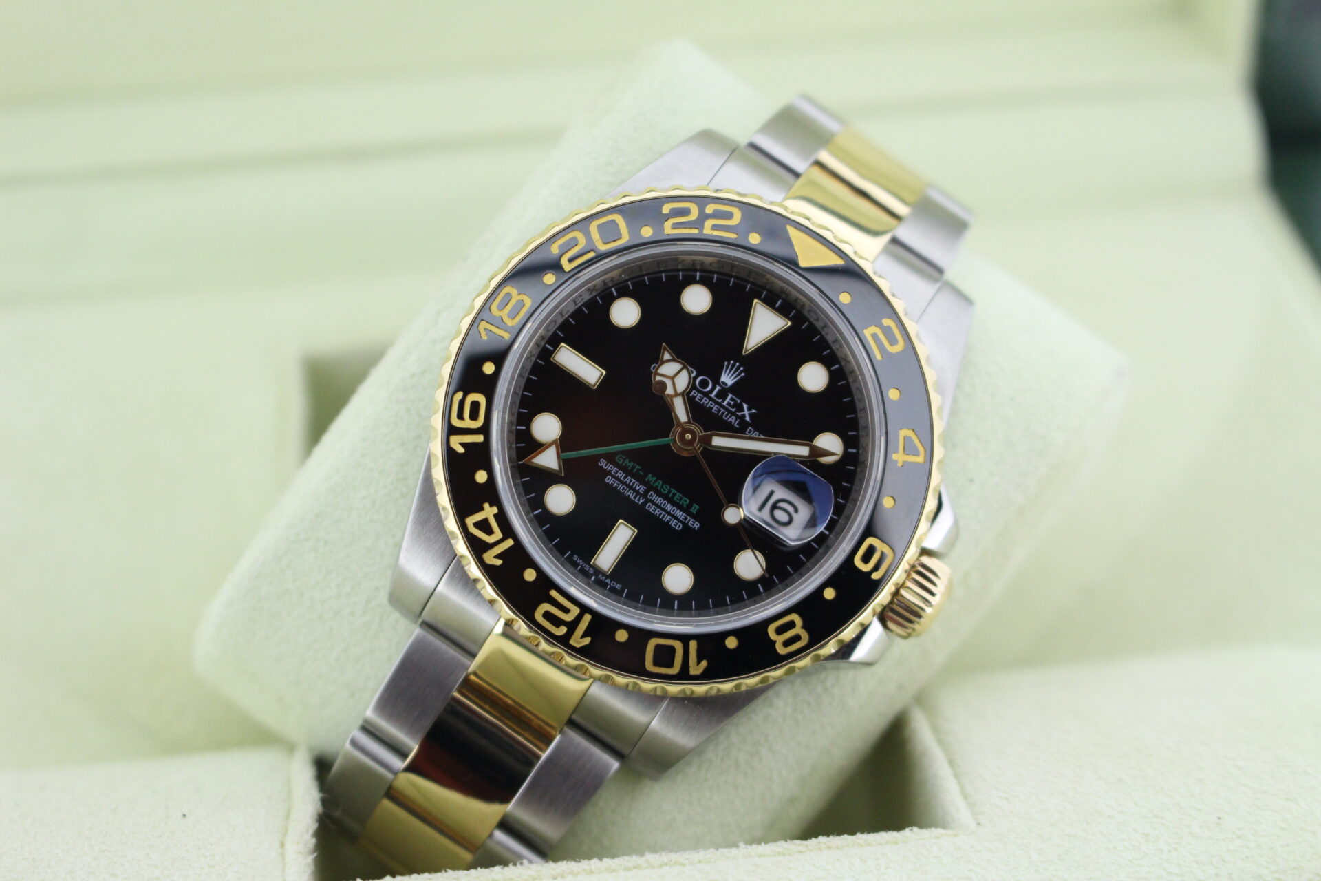 Rolex GMT Master II bi metal
