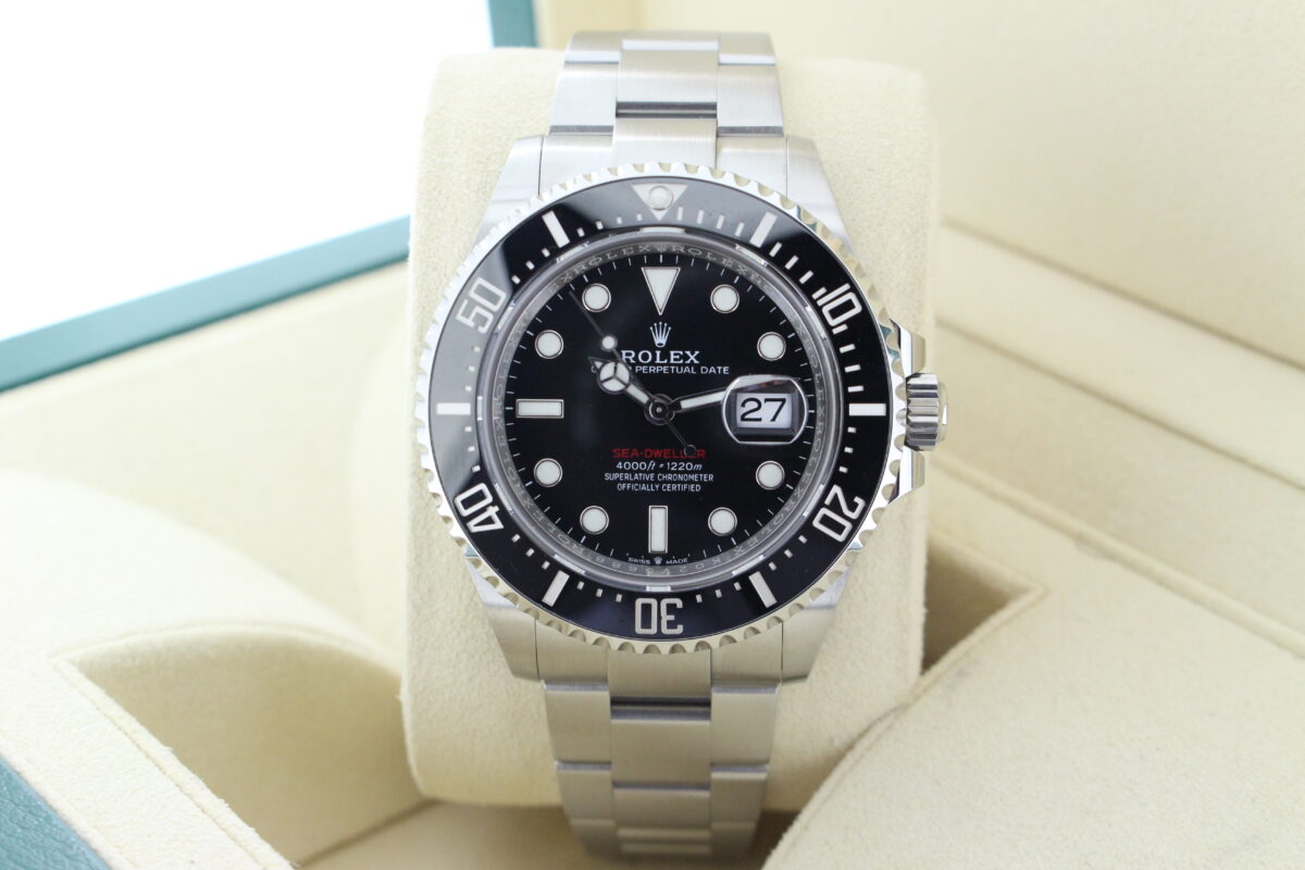 Rolex Sea-Dweller 126600 50th anniversary edition turned