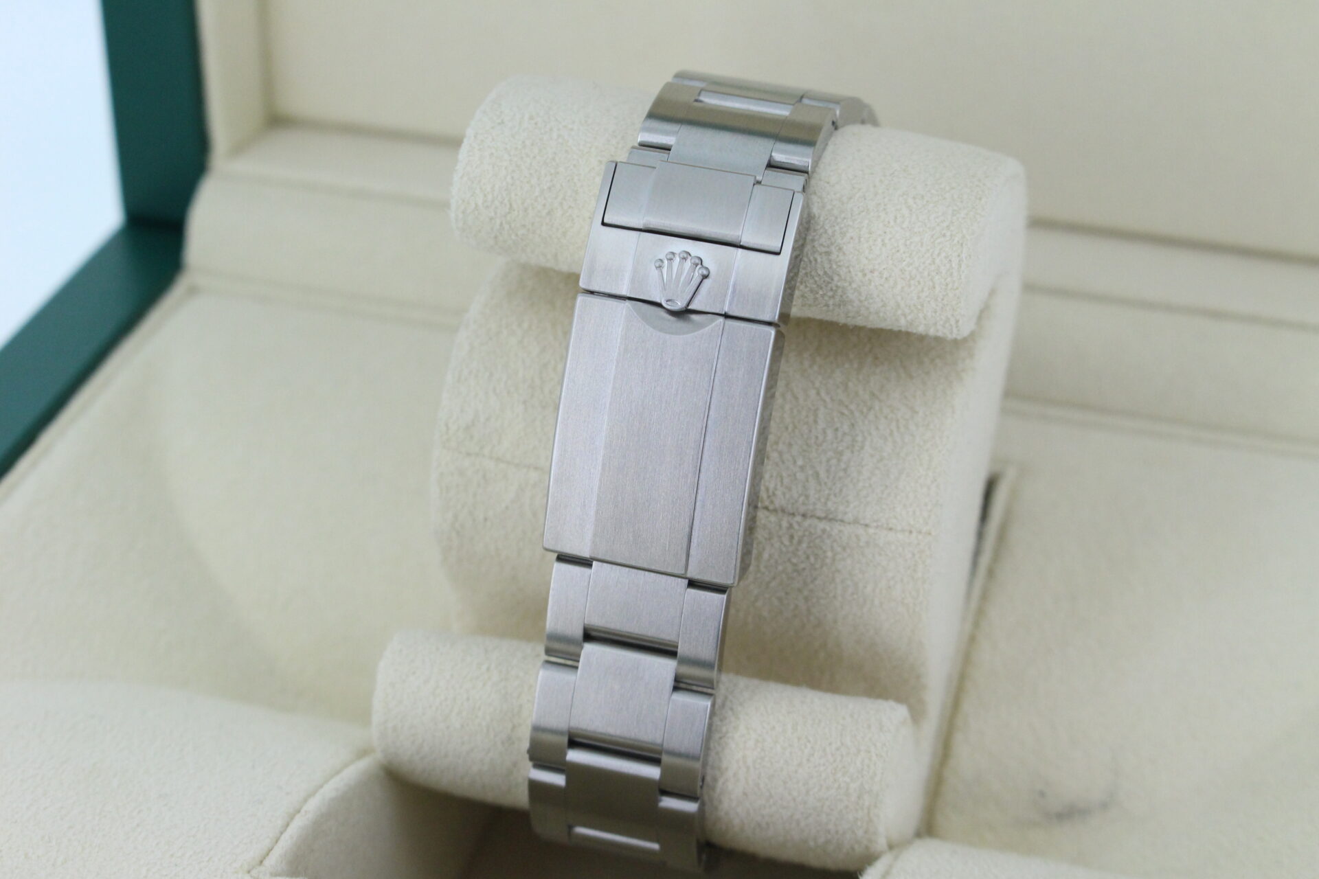 Rolex Air-King 126900 clasp on an Oyster bracelet