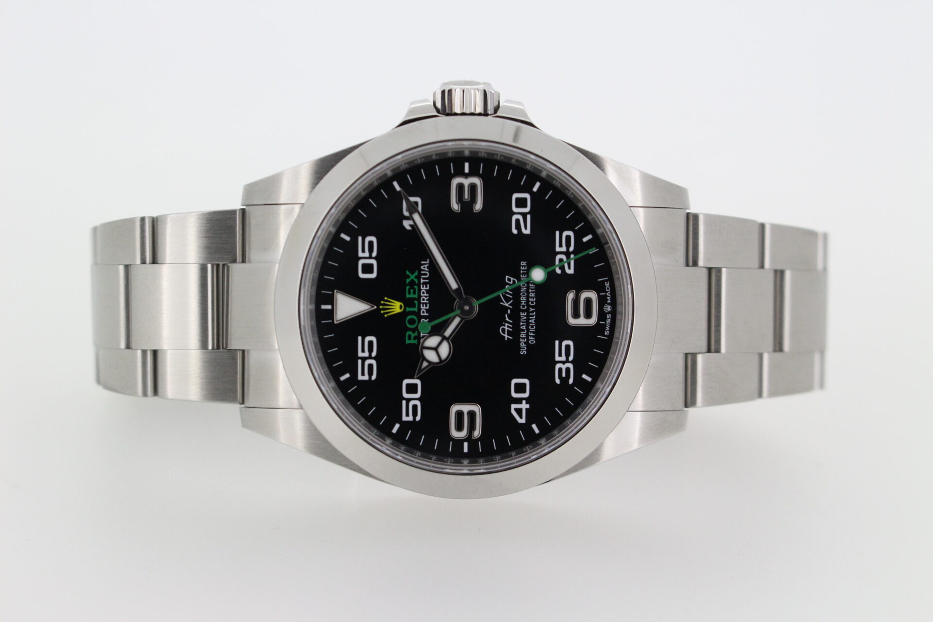 Rolex Air-King 126900 on a white background