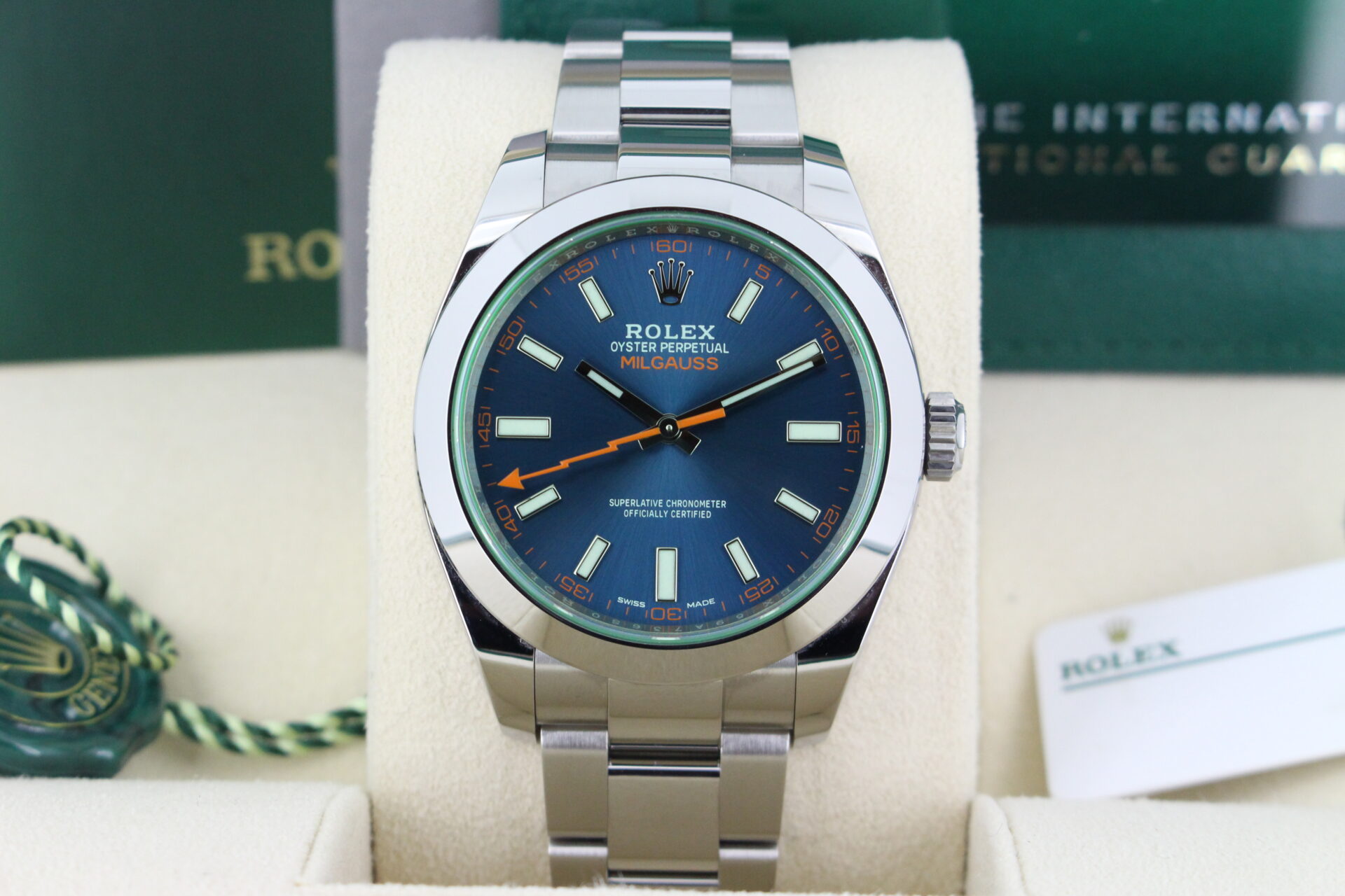 Rolex Milgauss Z-Blue 116400GV - Image 2